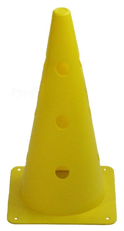 Fotbalové kužely 38 cm Richmoral perforovaný jantar