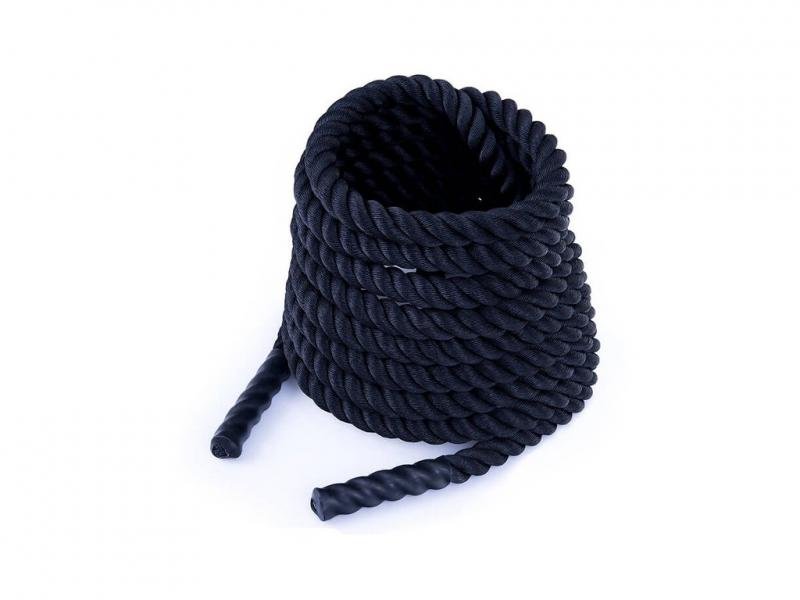 Sedco Battle Rope Cvičební lano - Prům. 50 mm 9m Černá