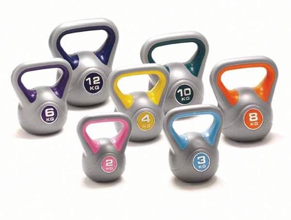 Kettlebell Sedco Dual Color - Plastica 8