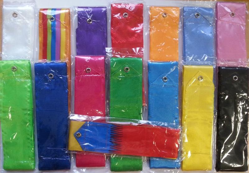 Gymnastická stuha 6 metrov oranžová