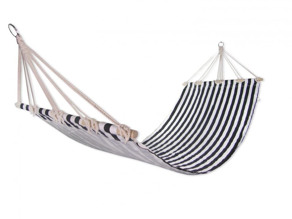 Hamak Sedco 200x80cm w paski zielono-czerwony
