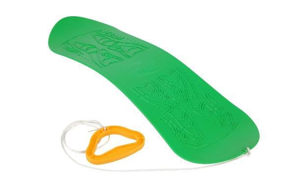 Rutsche - Kinder-Snowboard/Skyboard Grün