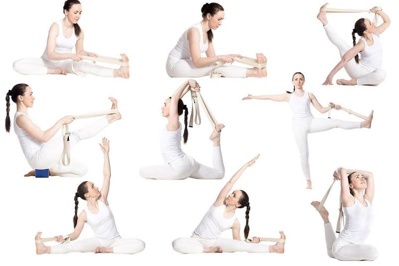 Sangle de Yoga P2ipink