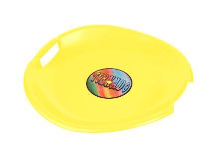 Rodelplatte Tornado 629 Plastkon 56cm Bernstein