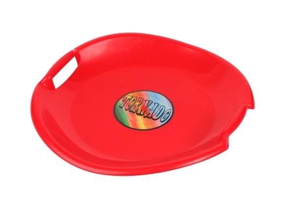 Piatto Slittino Tornado 629 Plastkon 56cm Rosso