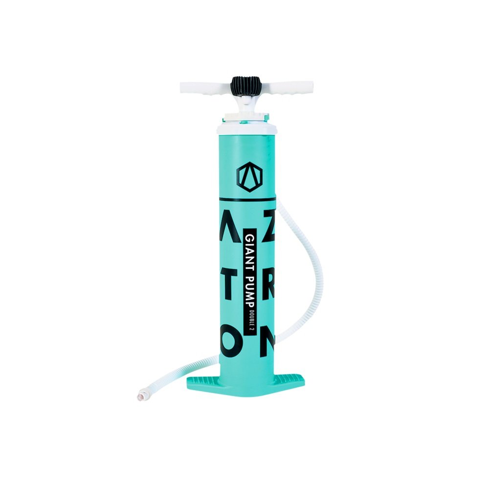 Pompe double effet Aztron Giant Double Pump avec manomètre