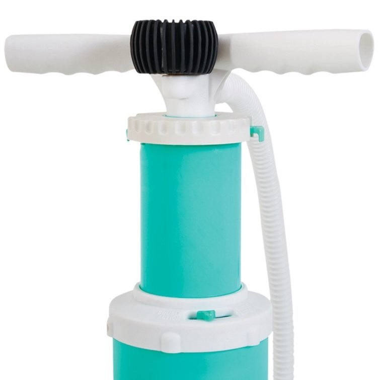 Pompe double effet Aztron Giant Double Pump avec manomètre