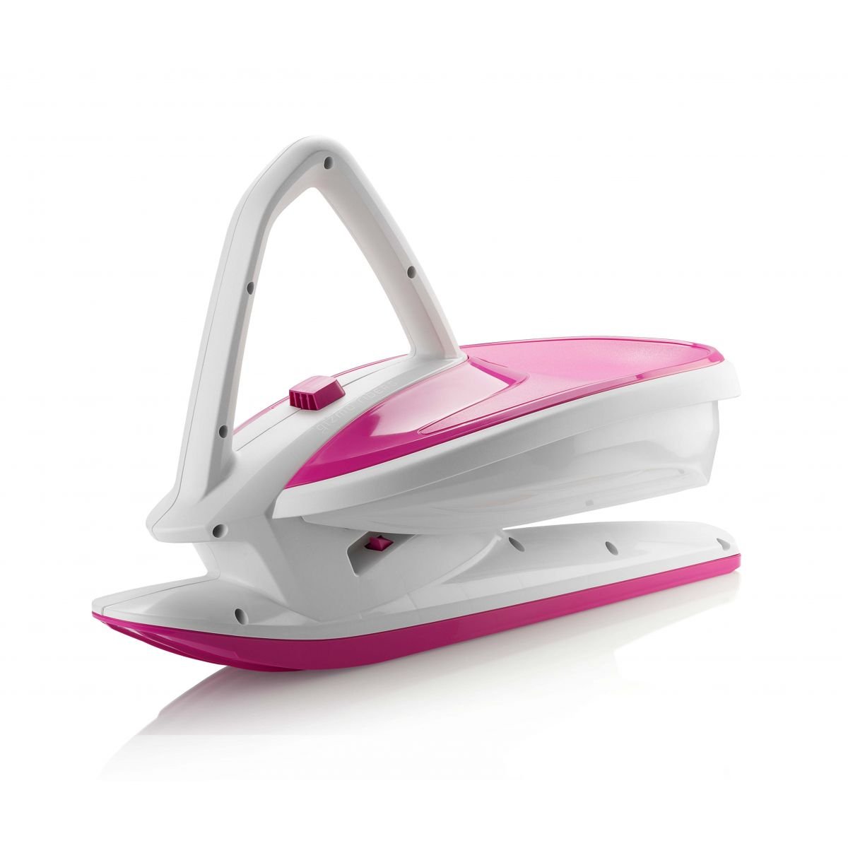 Skidrifter Monster Plastkon Styrbar Bobslæde Hvid/pink