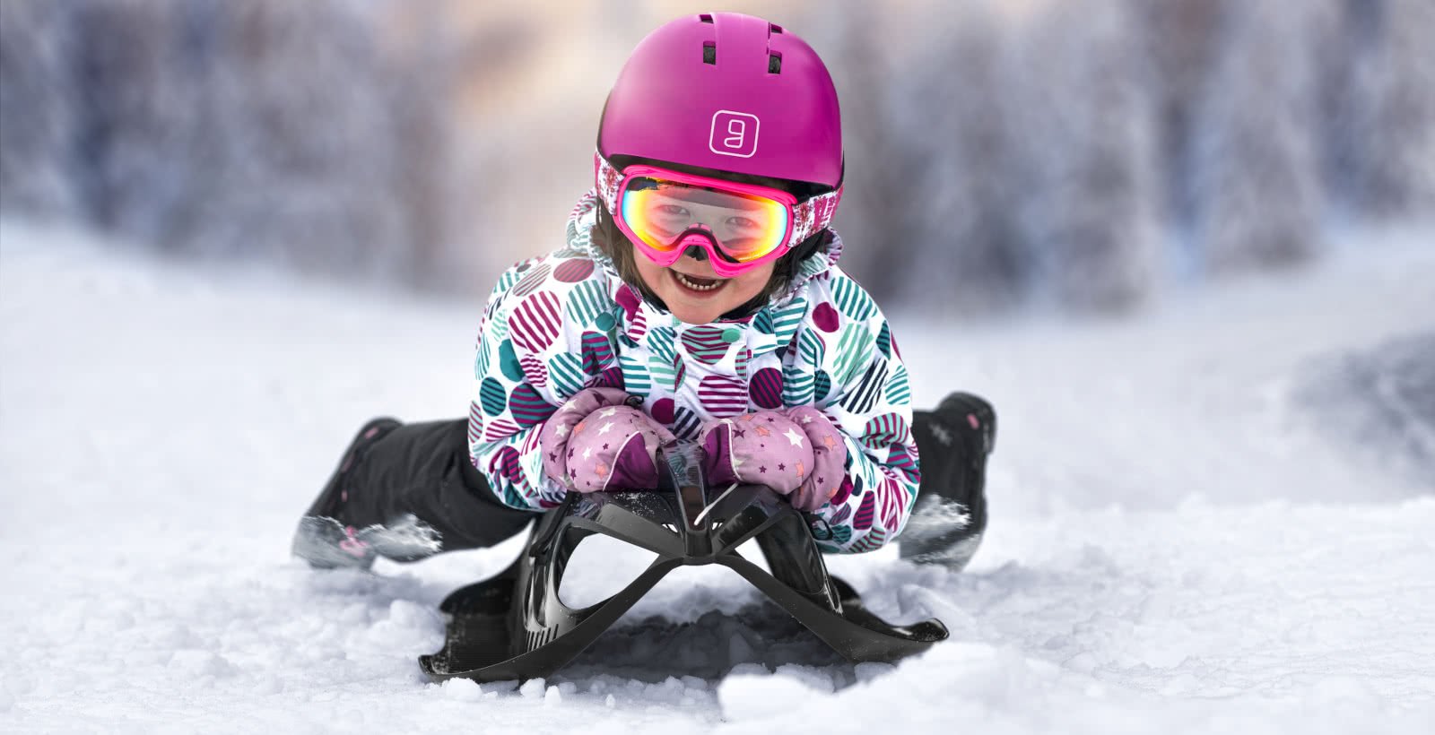 Plastkon Sled Neon Grip Mystic Green Black
