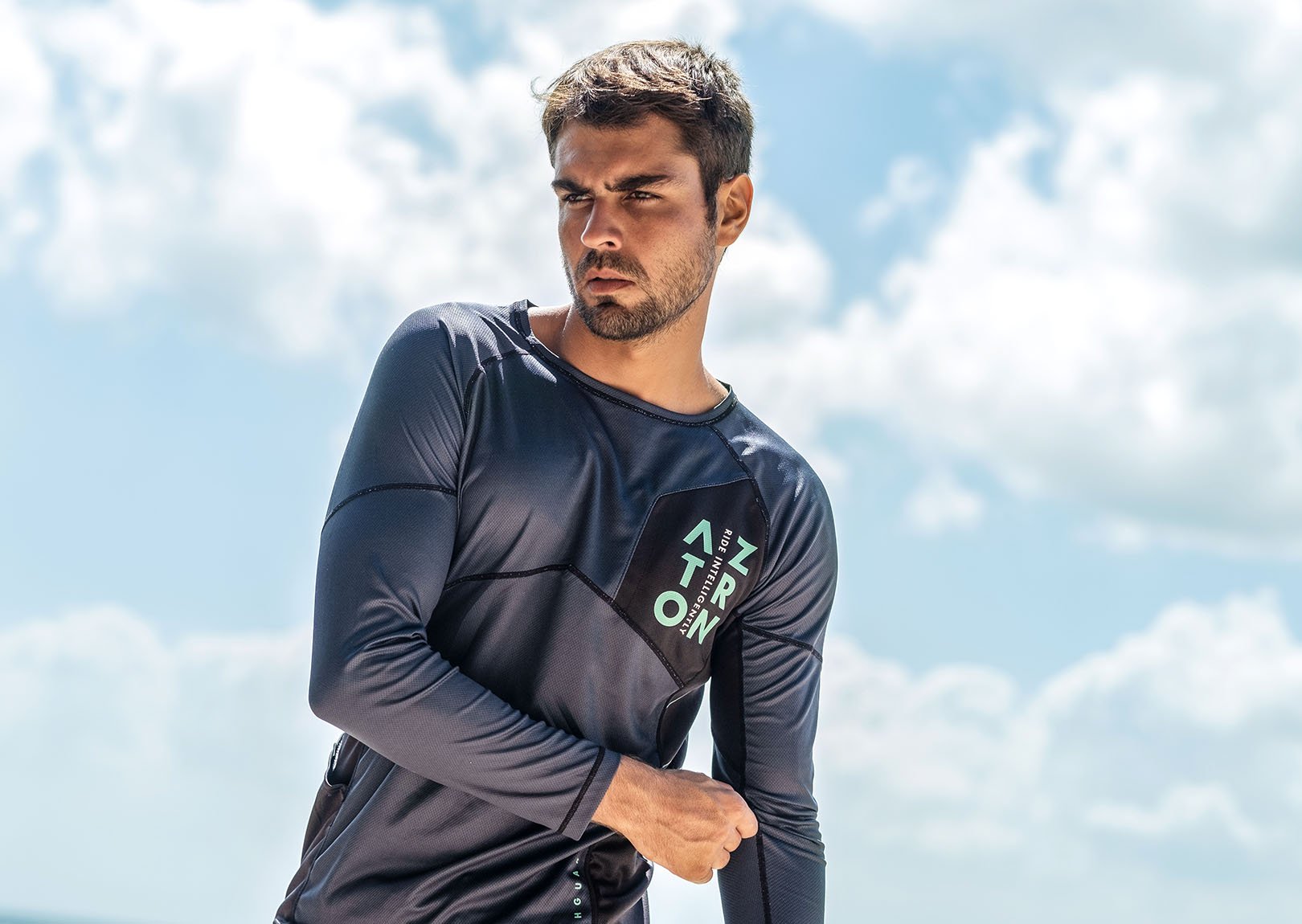 Aztron Ls Rash Guard Funktionsskjorte MED