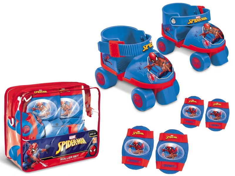 Pattini a rotelle per bambini Mondo Spiderman 18390 - 22-29