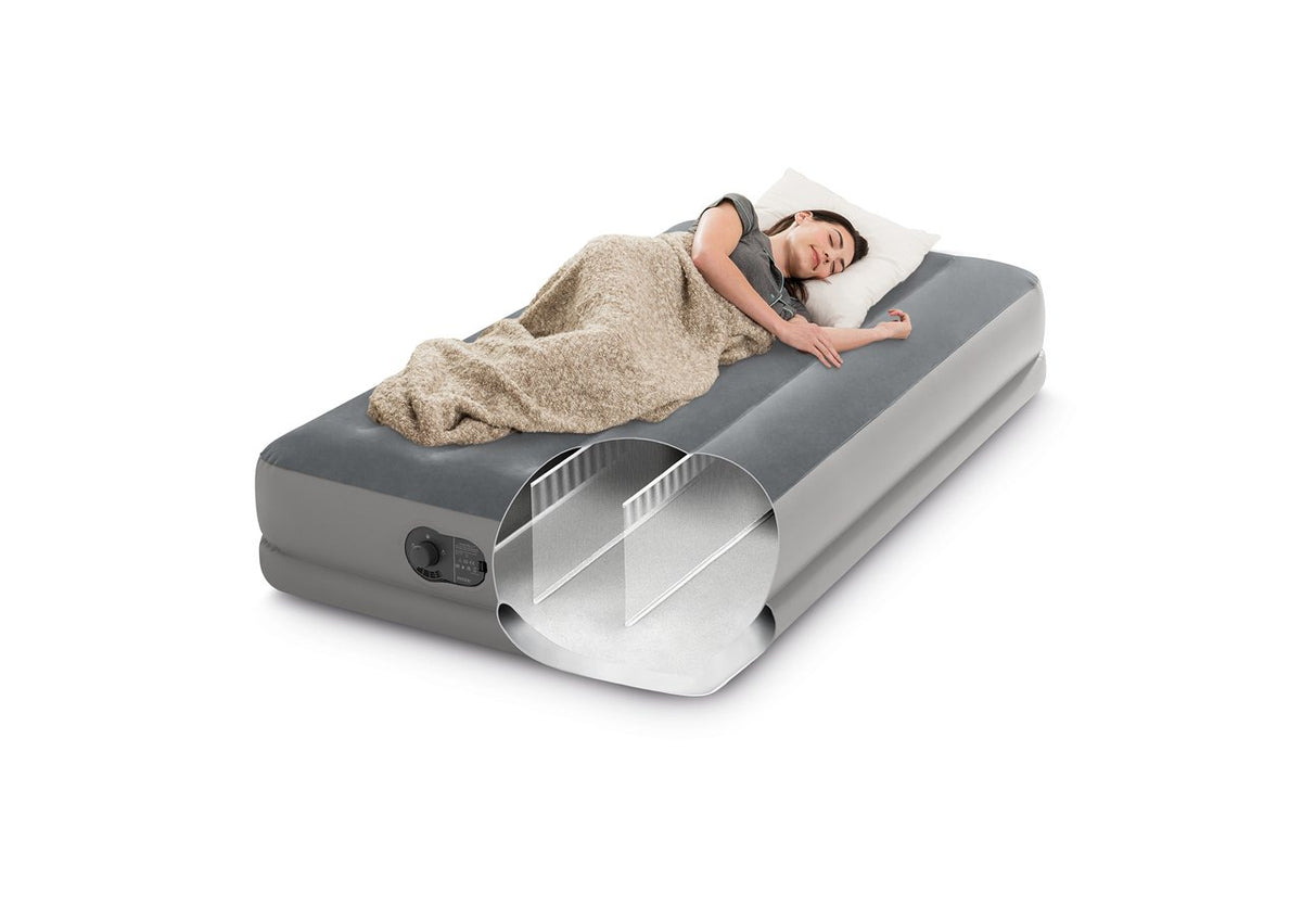 Opblaasbed Intex 64112 Prestige Middelhoge Twin 99x191x30 Cm