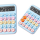 Calculator Blue Office Science Multifunctional Colorful Electronic