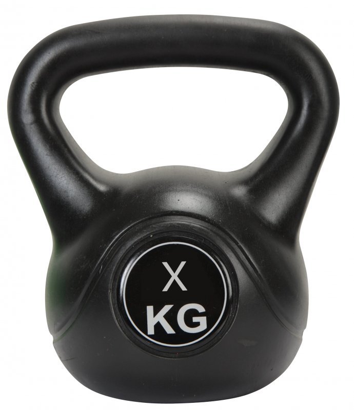 Esercizio con kettlebell nero 2