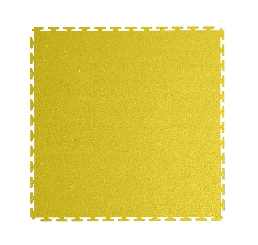 Pvc odolná podlaha pro garážový sklad Gym Eco - T Lock - texturovaná 498x498x6,5 mm jantarová