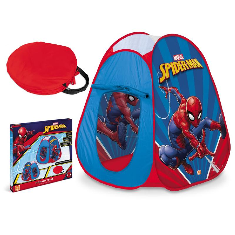 Kinderzelt Pop Up Mondo Spiderman 85x85x95 cm