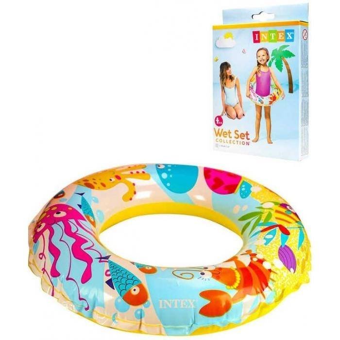 Anel de natação Intex Underwater Life 51cm