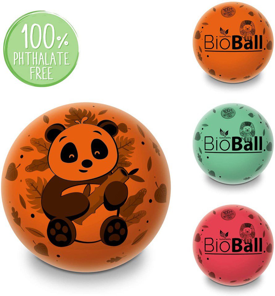 Mondo Bioball Panda Palla per Bambini 230 Cm Rossa