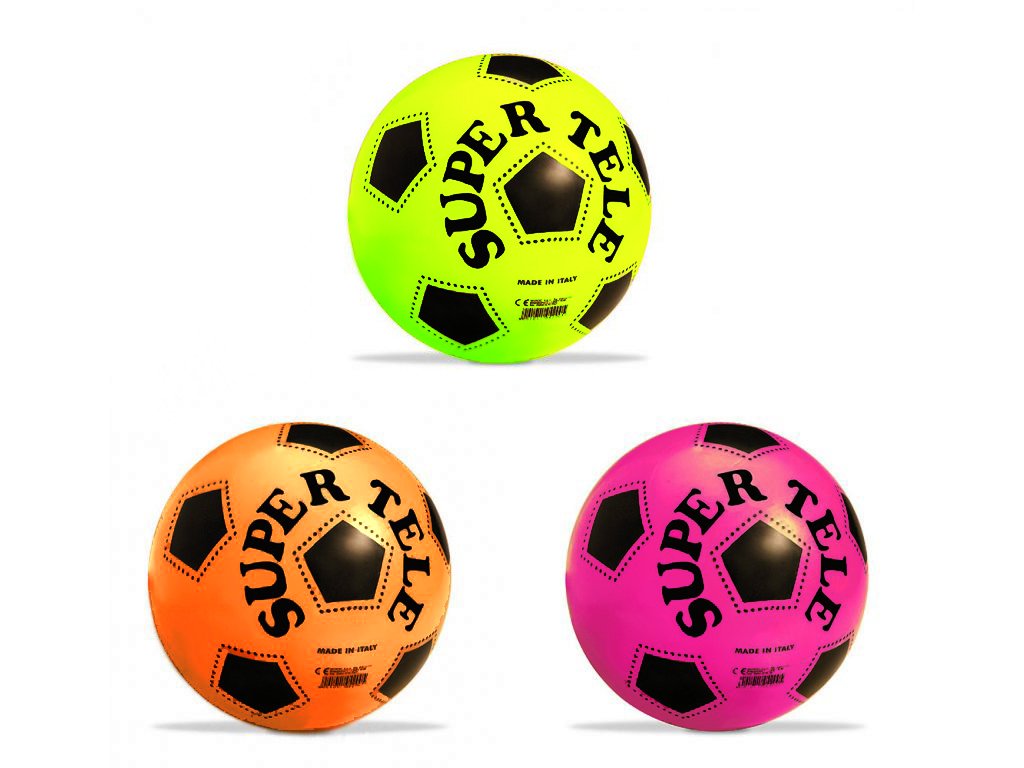 Børnebold Mondo Bioball Super Tele Fluo 230 Mm Pink