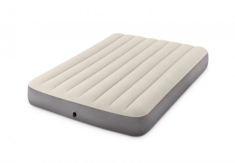 Надуваем матрак Intex 64103 Deluxe Single Queen 203x152x25 см