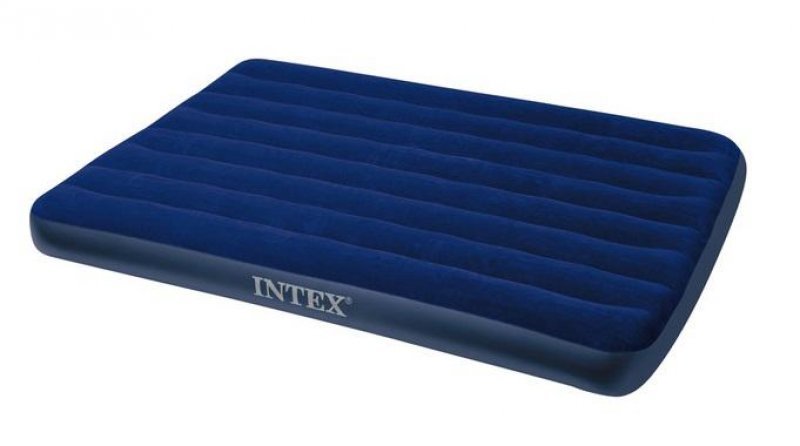 Inflatable Bed Intex 64758 Classic Downy Airbed 137x191x25 Cm