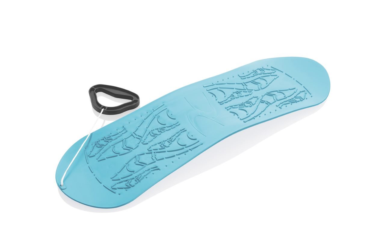 Scivolo - Snowboard/skyboard per bambini Ciano