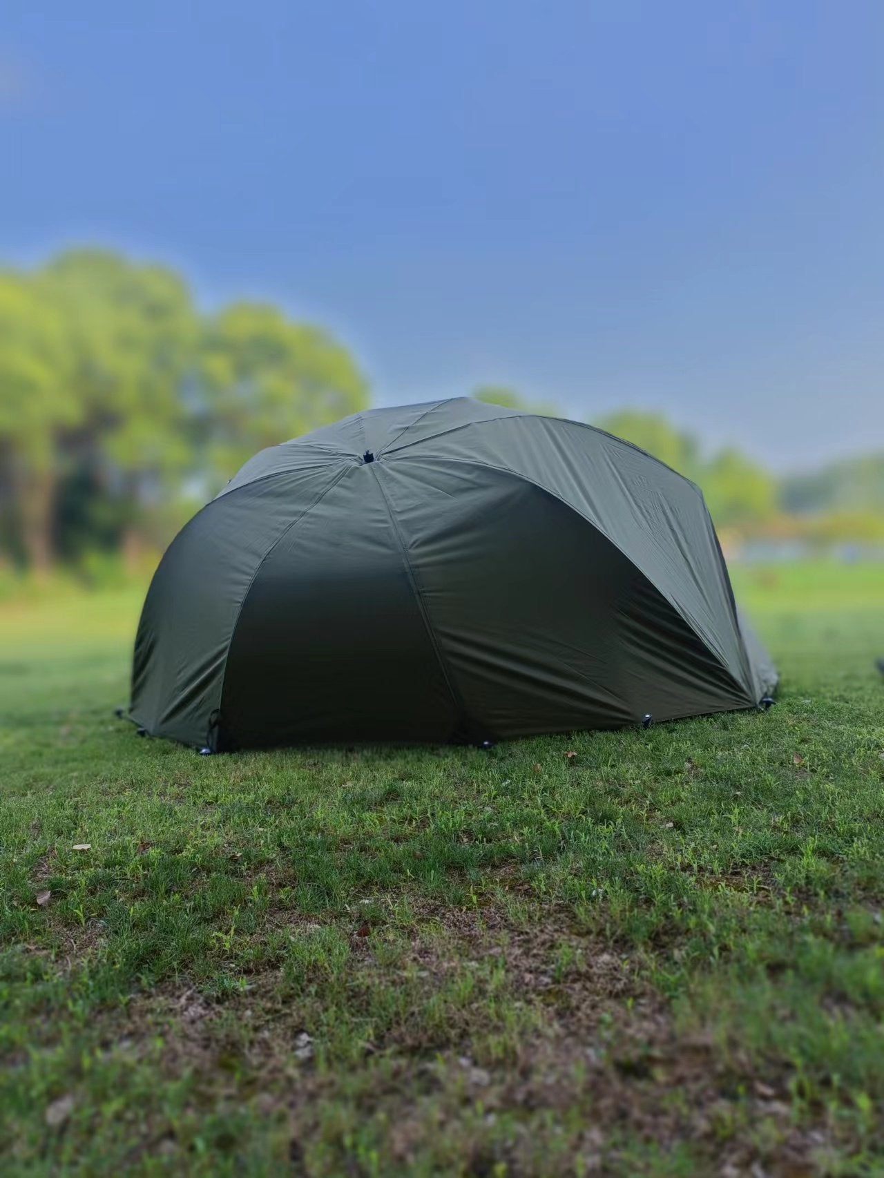 Refugio de pesca Bivak Brolly System Ft003 60in Caqui