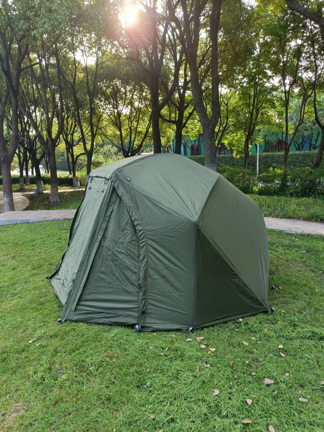 Refugio de pesca Bivak Brolly System Ft003 60in Caqui