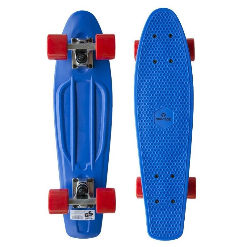 Penny Board Spartan Plastic 206 Blå