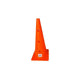 Fußballkegel 45 cm Spartan Perforiert Orange