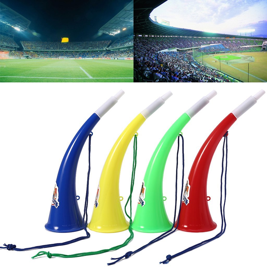 Corno per bambini Vuvuzela - Tromba incoraggiante verde potente