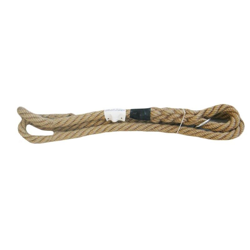 Kletterseil aus 100 % Jute, Durchmesser 35 mm, Beige