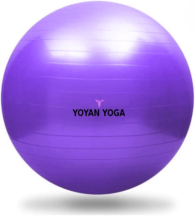 Palla da ginnastica Yoyan Yoga Ball 75 cm Viola