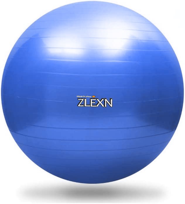 Palla da ginnastica Zlexn Yoga Ball 55 cm Blu
