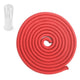 Gymnastik-Springseil aus Baumwolle Sedco 3 m – PVC-Schlauch rot