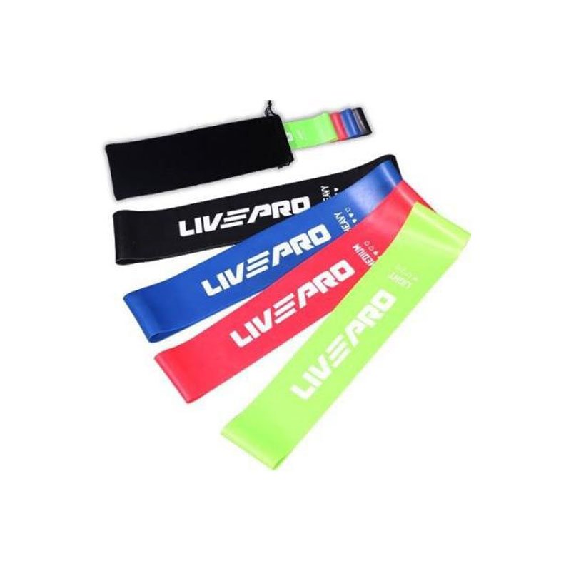 Weerstand Fitness Aërobe Rubber Livepro Set 4 St