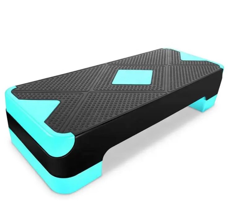 Sedco Aerobic Step Box 68x28x10-15 Černá/modrá