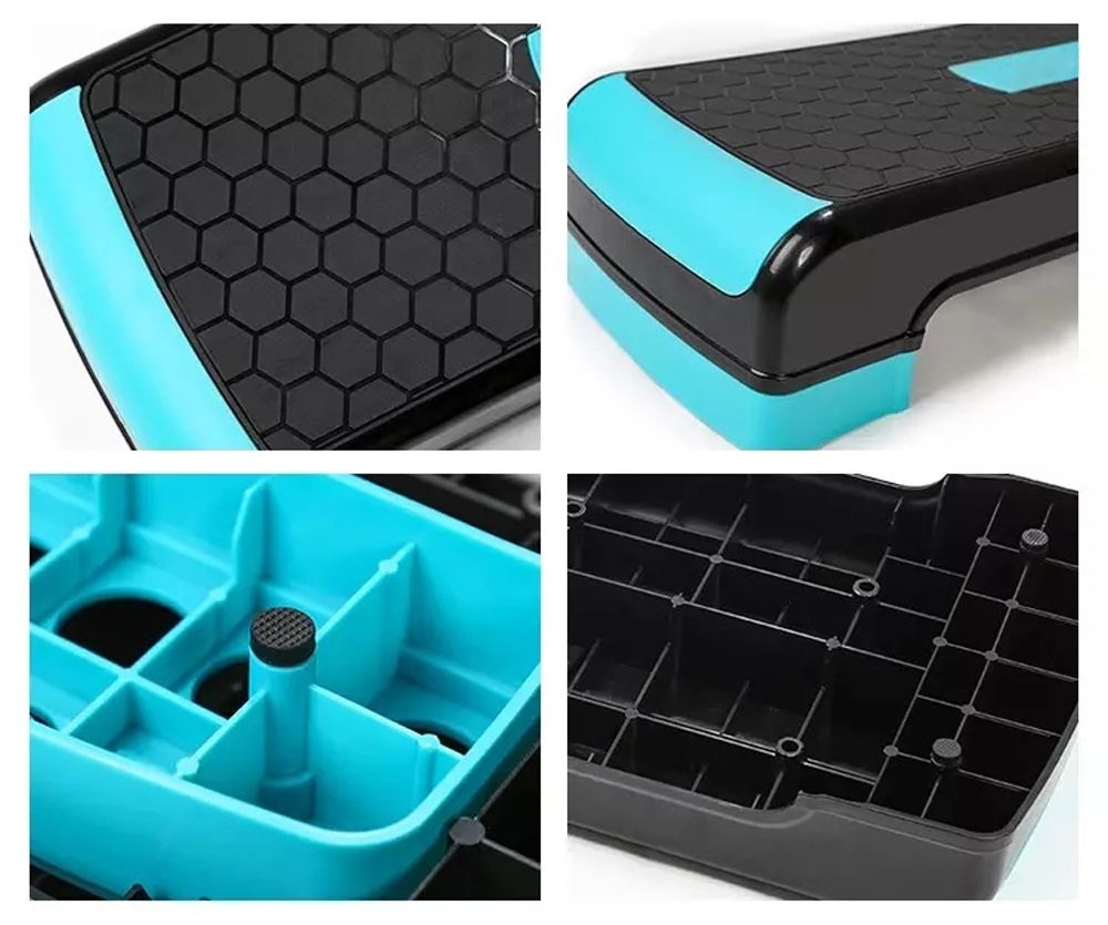 Sedco Step Box 78x30x10-20 Cm Nero/blu