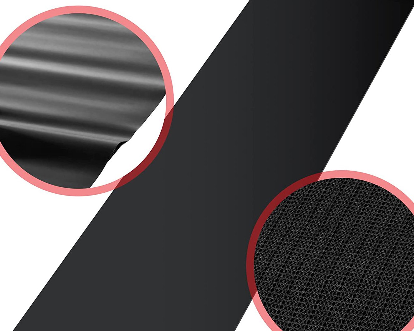 Exercise Mat Slider Board Sedco 200x50 Cm Red/black