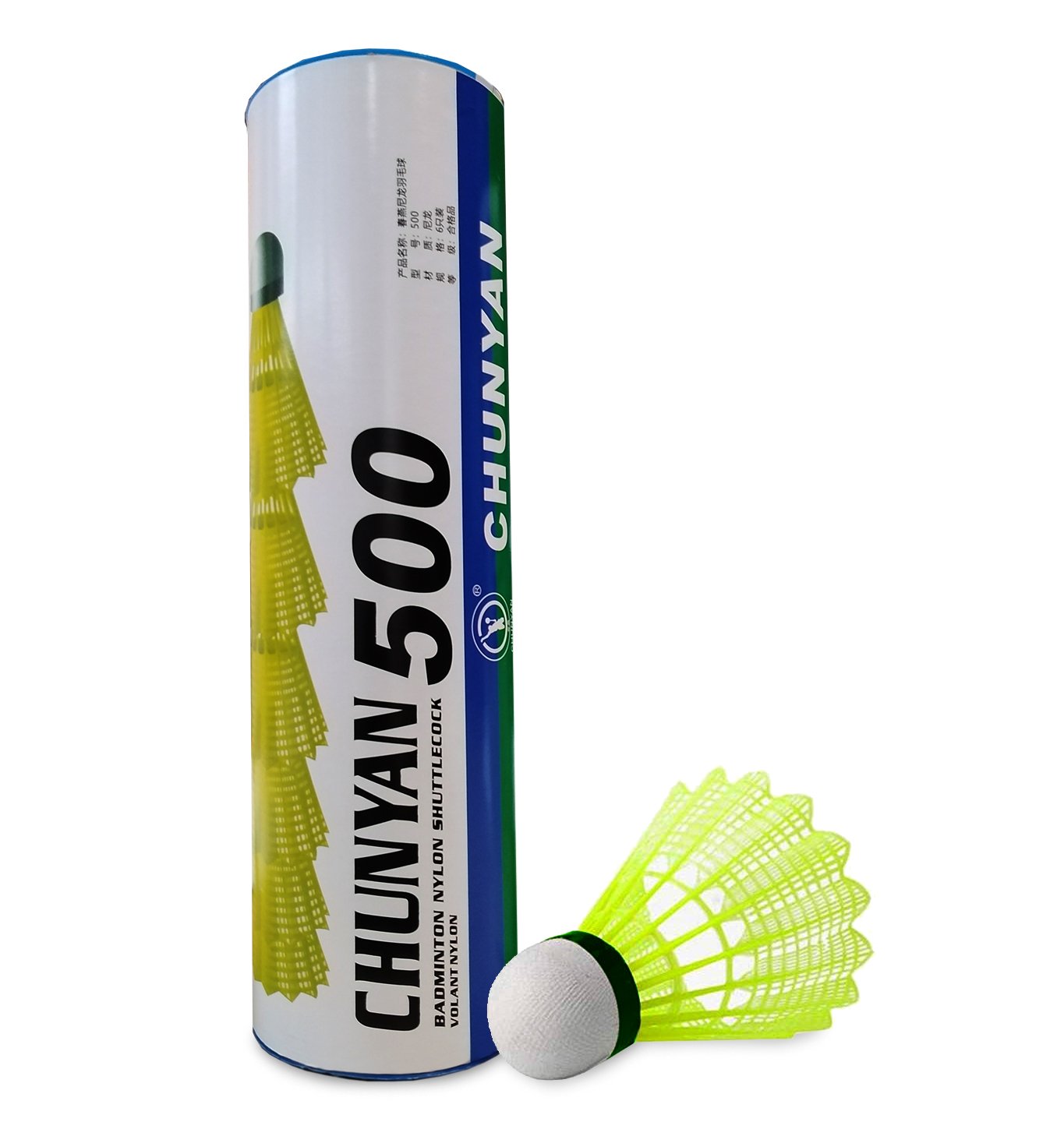 Badmintonové míčky/koše Sedco F200 - 6 ks Amber