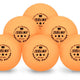 Bolas de tênis de mesa Sedco para Champion 3*** Cell Free 6pcs laranja