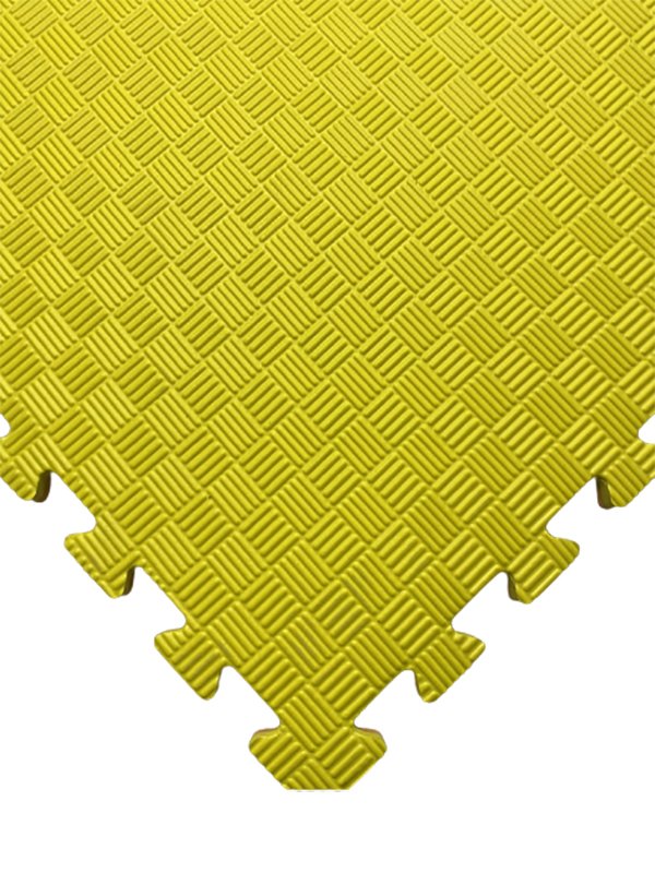Podložka Tatami Puzzle - Jednobarevná - 50x50x1,3 cm Fitness Mat jantarová
