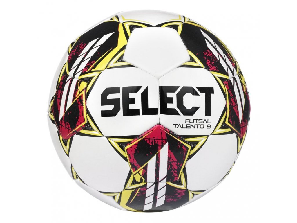 Sálová futbalová lopta Select Talento 9 biela/červená