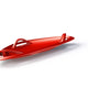 Sledding Plate Meteor 70 Cm Red