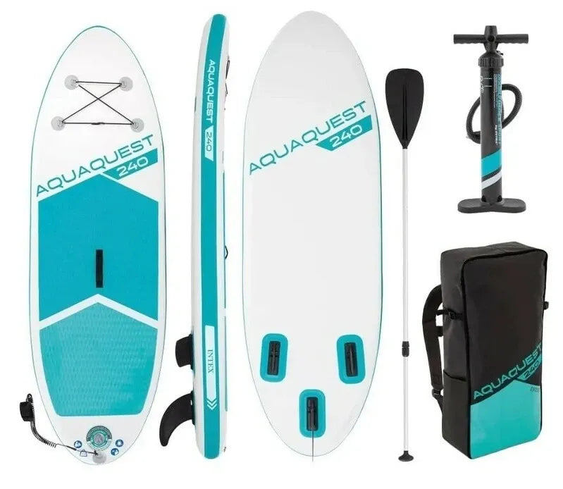 Paddleboard Intex Aquaquest 240 Youth Sup Weiß/Blau