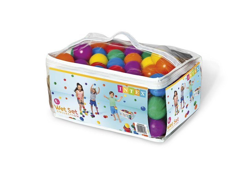 Intex 49602 Palline Fun Play Piccole 100 Pezzi 6,5 Cm