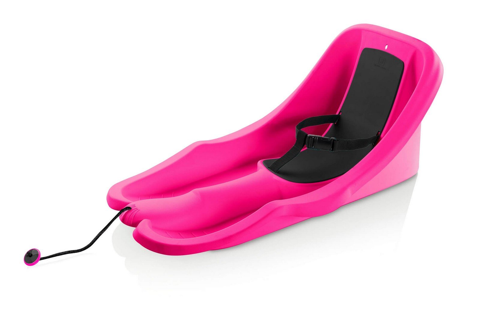 Bobsleigh Baby Rider Enfant Plastkon Rose