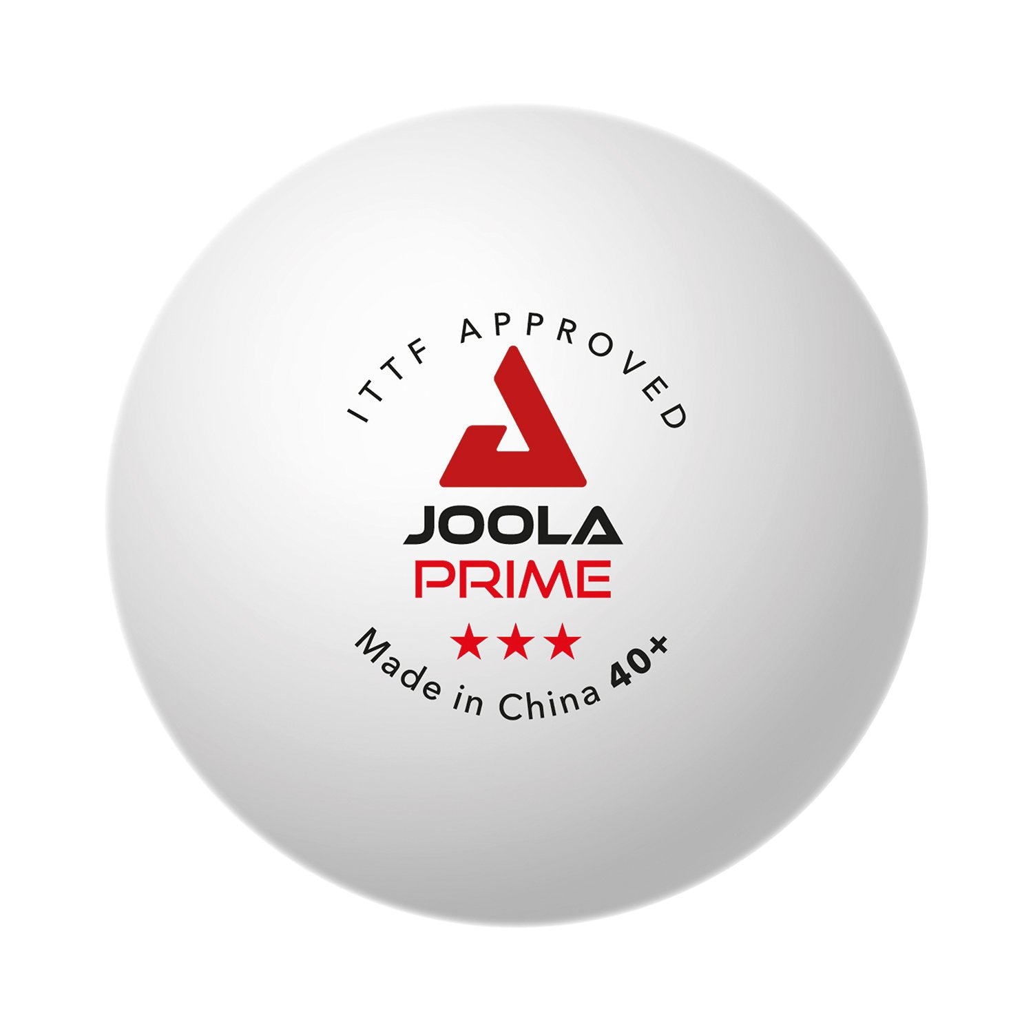 Joola Prime Abs*** Míče na stolní tenis - Sada 6 ks bílých