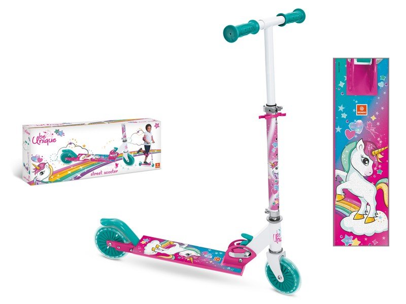 Koloběžka Mondo Alu Unicorn Pink