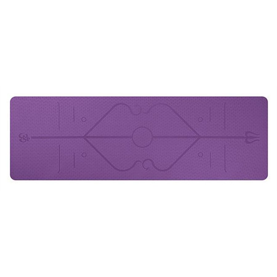 Podložka na jógu Sedco Dual Color 183x61x1 cm Světle růžová/tmavě růžová